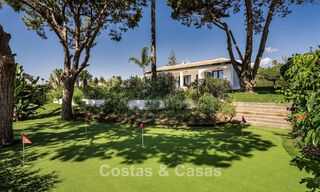 Villa de luxe de plain-pied avec vue sur la mer à vendre, près de la plage et du golf à Mijas Costa, Costa del Sol 781234 