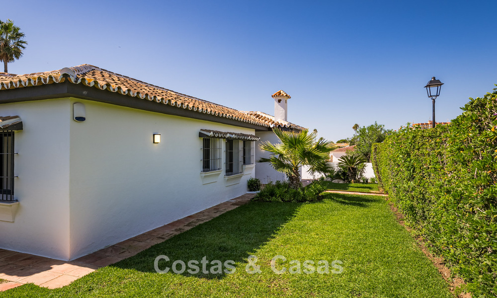 Villa de luxe de plain-pied avec vue sur la mer à vendre, près de la plage et du golf à Mijas Costa, Costa del Sol 781236