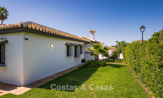 Villa de luxe de plain-pied avec vue sur la mer à vendre, près de la plage et du golf à Mijas Costa, Costa del Sol 781236 