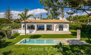 Villa de luxe de plain-pied avec vue sur la mer à vendre, près de la plage et du golf à Mijas Costa, Costa del Sol 781239 