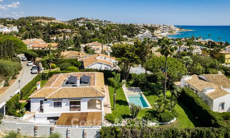 Villa de luxe de plain-pied avec vue sur la mer à vendre, près de la plage et du golf à Mijas Costa, Costa del Sol 781241
