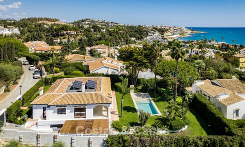 Villa de luxe de plain-pied avec vue sur la mer à vendre, près de la plage et du golf à Mijas Costa, Costa del Sol 781241