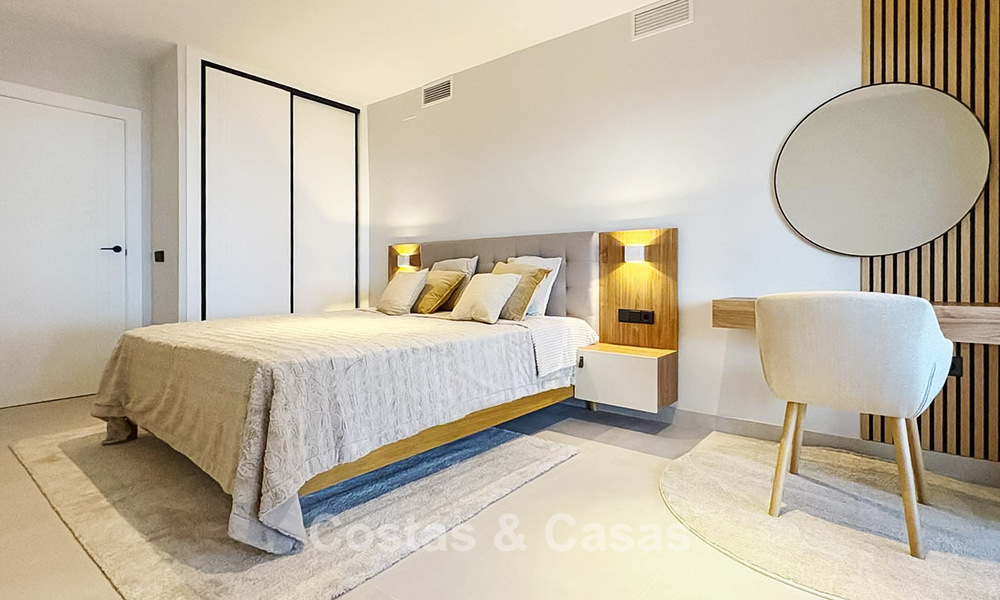 Villa de luxe de plain-pied avec vue sur la mer à vendre, près de la plage et du golf à Mijas Costa, Costa del Sol 781246