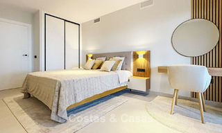 Villa de luxe de plain-pied avec vue sur la mer à vendre, près de la plage et du golf à Mijas Costa, Costa del Sol 781246 