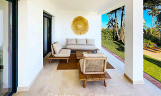 Villa de luxe de plain-pied avec vue sur la mer à vendre, près de la plage et du golf à Mijas Costa, Costa del Sol 781249 