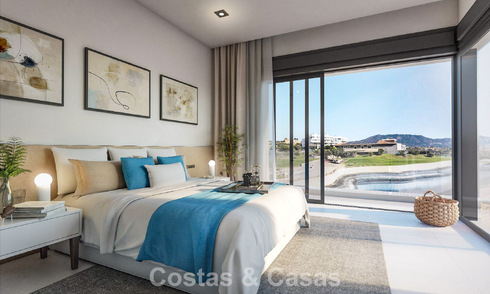 Villa contemporaine neuve à vendre dans un cadre de golf prisé à Mijas, Costa del Sol 781155