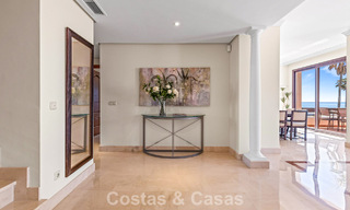 Penthouse de luxe à vendre en bord de mer sur le New Golden Mile, entre Marbella et Estepona 781256 