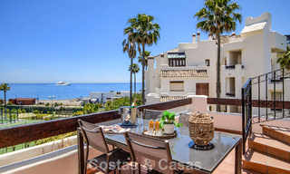 Penthouse de luxe à vendre en bord de mer sur le New Golden Mile, entre Marbella et Estepona 781290 