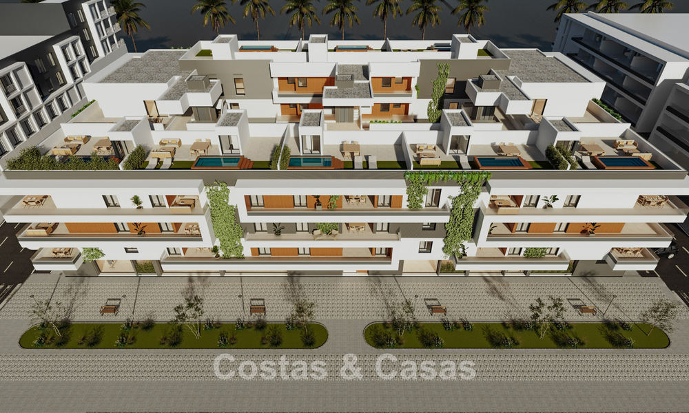Nouveau projet d'appartements élégants à vendre près du centre et de la plage de San Pedro, Marbella 781151