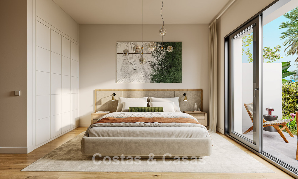 Lancement! Appartements modernes sur plan avec vue sur la mer à vendre à Casares Costa, Costa del Sol 781131