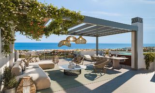 Lancement! Appartements modernes sur plan avec vue sur la mer à vendre à Casares Costa, Costa del Sol 788229 