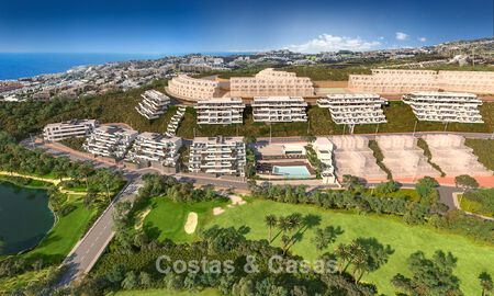 Appartements neufs avec vue sur la mer à vendre à deux pas du golf de La Cala de Mijas, Costa del Sol 781163