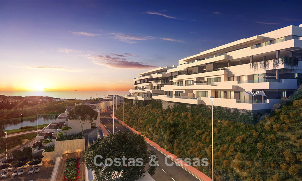 Appartements neufs avec vue sur la mer à vendre à deux pas du golf de La Cala de Mijas, Costa del Sol 781166