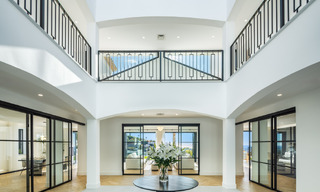 Villa de luxe à l'architecture espagnole contemporaine et vue sur la mer, prête à emménager, à vendre à Marbella - Benahavis 781361 