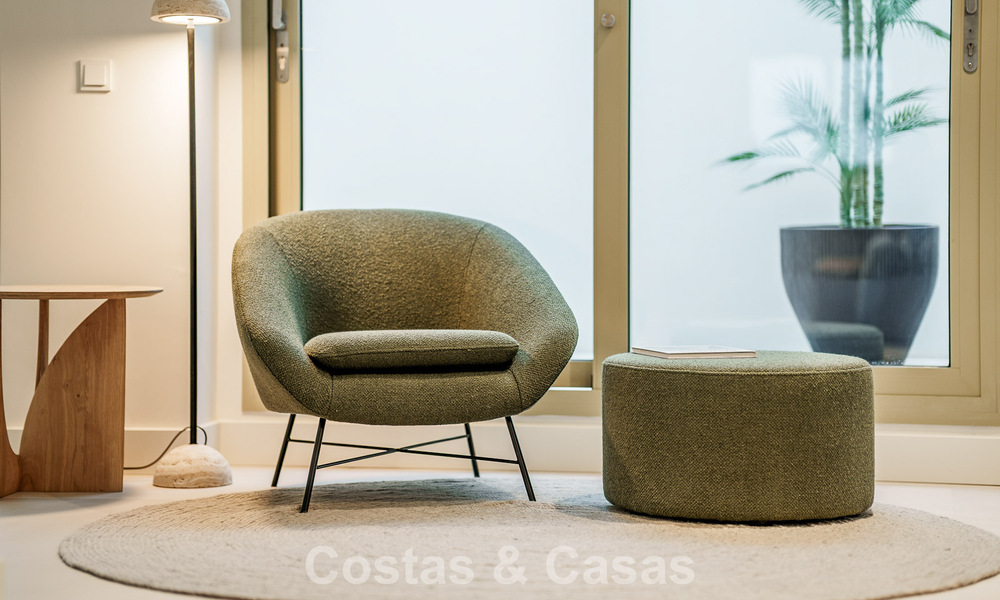 Appartement triplex de standing avec jardin et piscine privés à vendre au cœur du Golden Mile de Marbella 781461