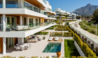 Appartement triplex de standing avec jardin et piscine privés à vendre au cœur du Golden Mile de Marbella 781471 