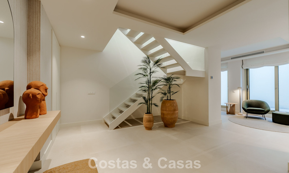 Appartement triplex de standing avec jardin et piscine privés à vendre au cœur du Golden Mile de Marbella 781486
