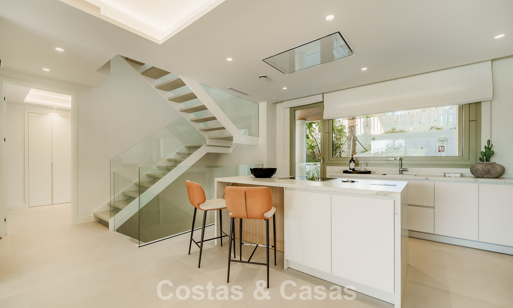 Appartement triplex de standing avec jardin et piscine privés à vendre au cœur du Golden Mile de Marbella 781487