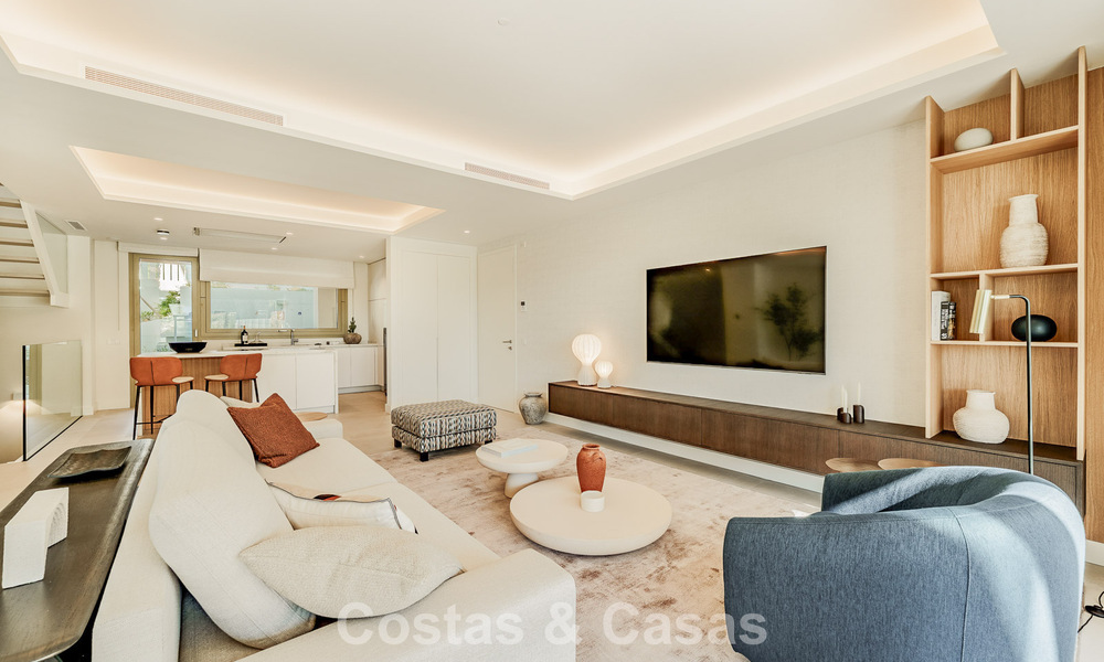 Appartement triplex de standing avec jardin et piscine privés à vendre au cœur du Golden Mile de Marbella 781492