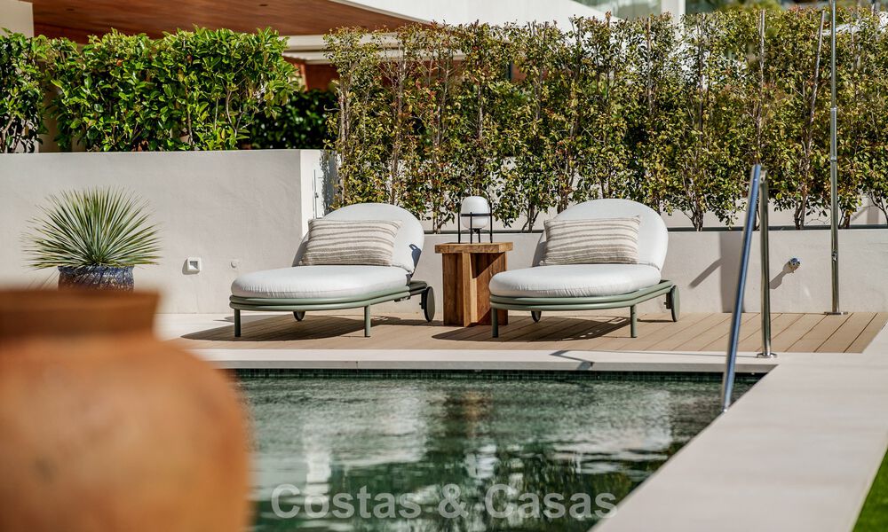 Appartement triplex de standing avec jardin et piscine privés à vendre au cœur du Golden Mile de Marbella 781508