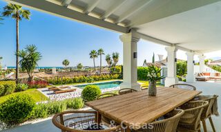 Villa de luxe méditerranéenne au charme intemporel à vendre dans le prestigieux quartier de Nueva Andalucía à Marbella 781549 