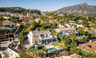 Villa de luxe méditerranéenne au charme intemporel à vendre dans le prestigieux quartier de Nueva Andalucía à Marbella 781552 