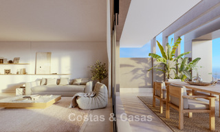 Lancement! Appartements neufs et élégants à vendre avec vue panoramique sur la mer près du centre d'Estepona 781387 