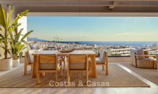 Lancement! Appartements neufs et élégants à vendre avec vue panoramique sur la mer près du centre d'Estepona 781390 
