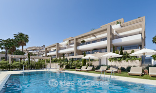 Lancement! Appartements neufs et élégants à vendre avec vue panoramique sur la mer près du centre d'Estepona 781401 