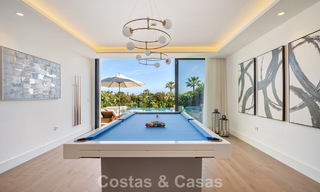 Villa de luxe ultramoderne, prête à emménager, à vendre dans la Vallée des Golfs de Nueva Andalucia, Marbella 781647 