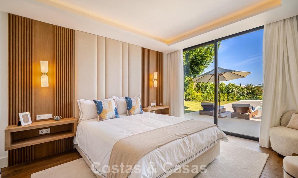 Villa de luxe ultramoderne, prête à emménager, à vendre dans la Vallée des Golfs de Nueva Andalucia, Marbella 781648