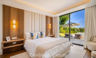 Villa de luxe ultramoderne, prête à emménager, à vendre dans la Vallée des Golfs de Nueva Andalucia, Marbella 781648 