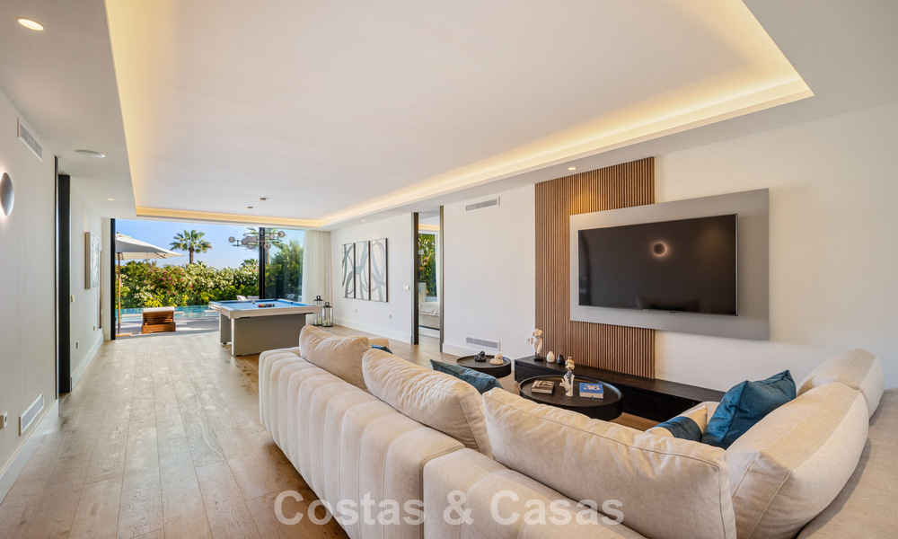 Villa de luxe ultramoderne, prête à emménager, à vendre dans la Vallée des Golfs de Nueva Andalucia, Marbella 781649