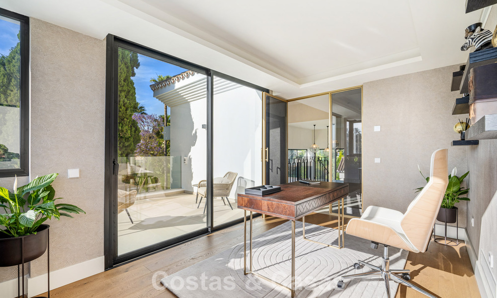 Villa de luxe ultramoderne, prête à emménager, à vendre dans la Vallée des Golfs de Nueva Andalucia, Marbella 781653