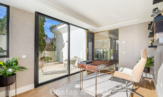 Villa de luxe ultramoderne, prête à emménager, à vendre dans la Vallée des Golfs de Nueva Andalucia, Marbella 781653 