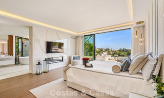 Villa de luxe ultramoderne, prête à emménager, à vendre dans la Vallée des Golfs de Nueva Andalucia, Marbella 781655 