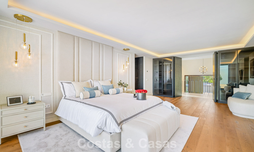 Villa de luxe ultramoderne, prête à emménager, à vendre dans la Vallée des Golfs de Nueva Andalucia, Marbella 781659