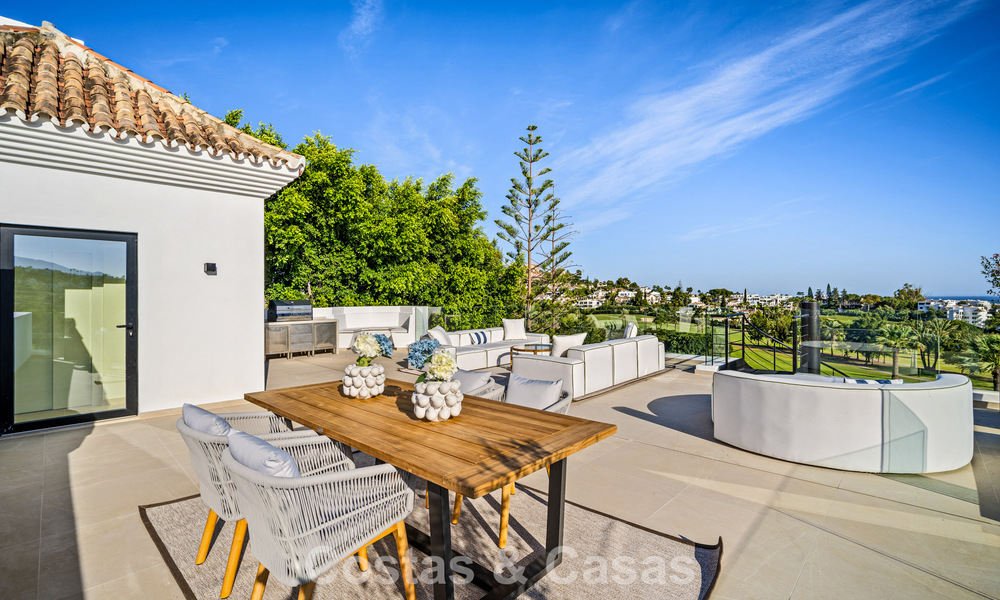 Villa de luxe ultramoderne, prête à emménager, à vendre dans la Vallée des Golfs de Nueva Andalucia, Marbella 781662