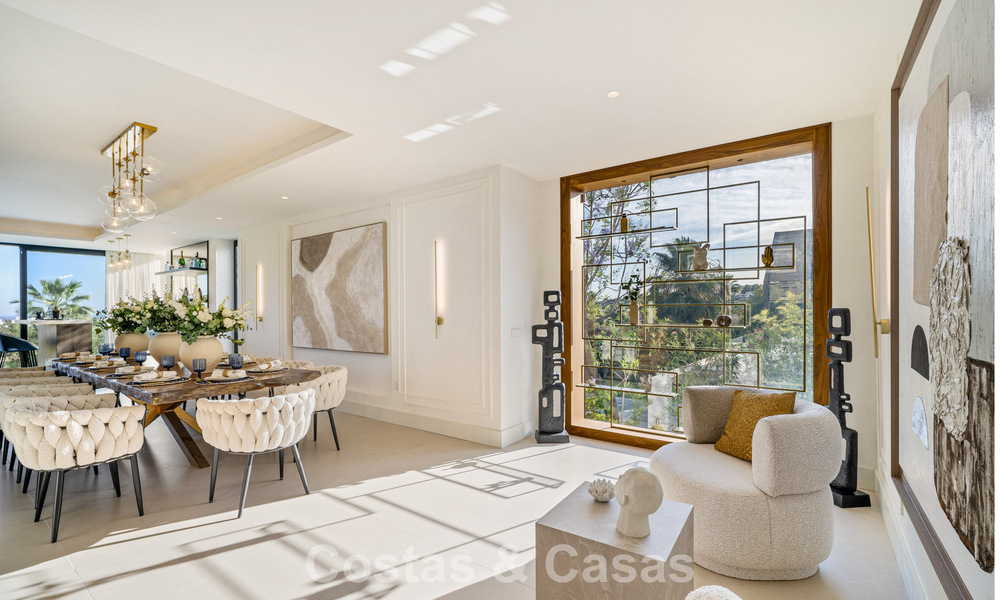 Villa de luxe ultramoderne, prête à emménager, à vendre dans la Vallée des Golfs de Nueva Andalucia, Marbella 781667