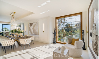 Villa de luxe ultramoderne, prête à emménager, à vendre dans la Vallée des Golfs de Nueva Andalucia, Marbella 781667 