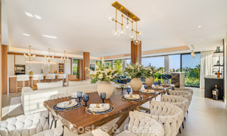 Villa de luxe ultramoderne, prête à emménager, à vendre dans la Vallée des Golfs de Nueva Andalucia, Marbella 781670 