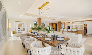 Villa de luxe ultramoderne, prête à emménager, à vendre dans la Vallée des Golfs de Nueva Andalucia, Marbella 781672 