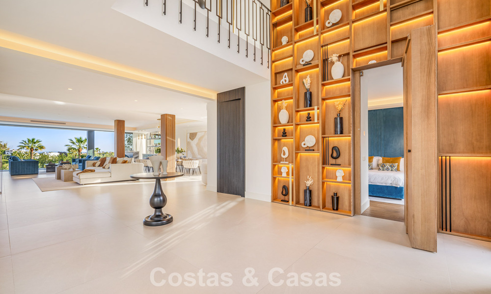 Villa de luxe ultramoderne, prête à emménager, à vendre dans la Vallée des Golfs de Nueva Andalucia, Marbella 781679