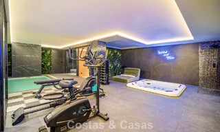 Villa de luxe ultramoderne, prête à emménager, à vendre dans la Vallée des Golfs de Nueva Andalucia, Marbella 781684 