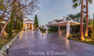 Villa de luxe ultramoderne, prête à emménager, à vendre dans la Vallée des Golfs de Nueva Andalucia, Marbella 781686 