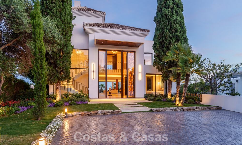 Villa de luxe ultramoderne, prête à emménager, à vendre dans la Vallée des Golfs de Nueva Andalucia, Marbella 781687