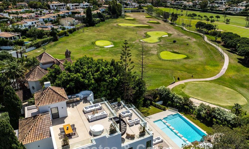 Villa de luxe ultramoderne, prête à emménager, à vendre dans la Vallée des Golfs de Nueva Andalucia, Marbella 781693