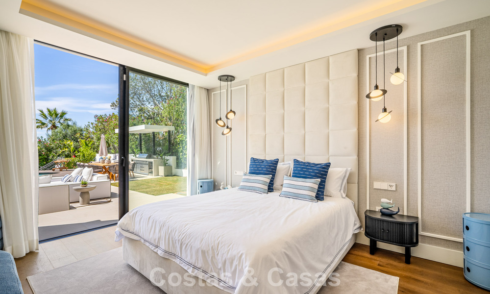 Villa de luxe ultramoderne, prête à emménager, à vendre dans la Vallée des Golfs de Nueva Andalucia, Marbella 781698