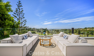 Villa de luxe ultramoderne, prête à emménager, à vendre dans la Vallée des Golfs de Nueva Andalucia, Marbella 781699 