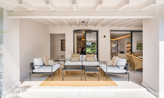 Magnifique maison de ville rénovée à vendre en première ligne du golf d'Aloha à Nueva Andalucia, Marbella 781736 